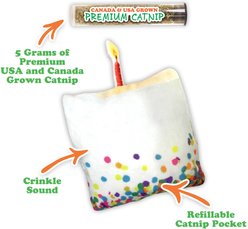 Meowijuana Refillable Get Lit Cake Cat Toy slide 2 of 8