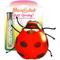 Show in main carousel: Meowijuana Refillable Get Sprung Ladybug Cat Plush Toy with Catnip slide 1 of 8