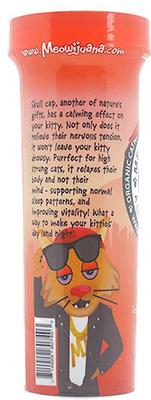 Show full view: Meowijuana Skull Cap Blend Catnip, 0.92-oz bottle slide 4 of 8