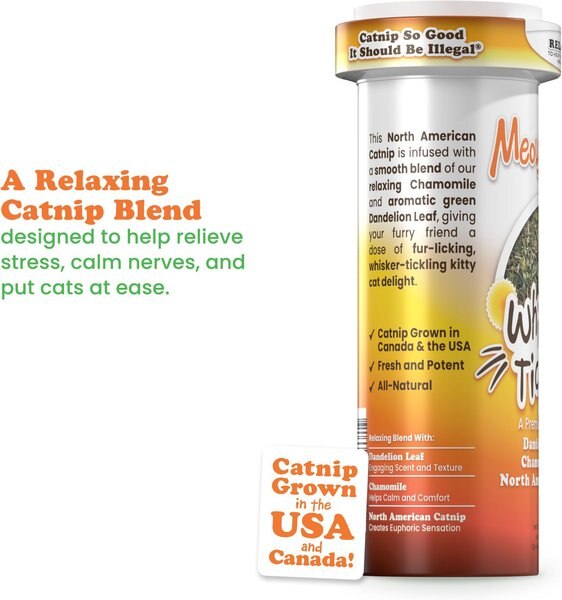 Meowijuana Whisker Tickler Catnip, Chamomile, & Dandelion Blend