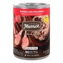 Merrick Adult Grain-Free Beef, Lamb & Bison Pate Canned Dog Food, 12.7-oz can, case of 12