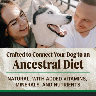 Show full view: Merrick Backcountry Bone Broth Coated Heartlands Recipe Beef & Bison Grain-Free Dry Dog Food, 18.5-lb bag slide 6 of 12