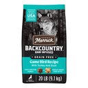 Merrick Backcountry Raw Infused Grain-Free Game Bird Recipe Freeze-Dried Dog Food, 20-lb bag
