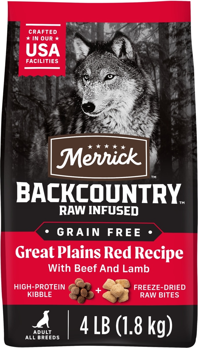 Merrick Backcountry Freeze-Dried Raw Great Plains Red Recipe with