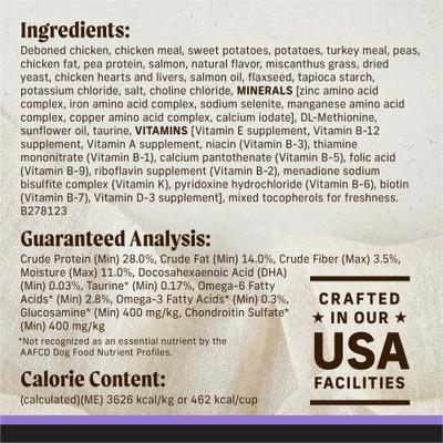 Show full view: Merrick Backcountry Raw Infused Grain-Free Puppy Recipe Freeze-Dried Dog Food, 10-lb bag slide 7 of 13