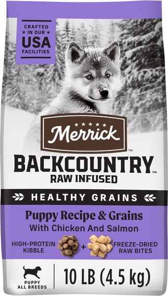 Healthy Grains Merrick Backcountry Raw Infused Dog Food MERRICK