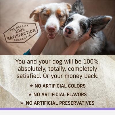 Show full view: Merrick Backcountry Raw Infused Puppy Recipe + Grains with Chicken & Salmon Freeze-Dried Dry Dog Food, 10-lb bag slide 8 of 13