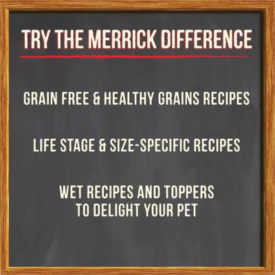 Show full view: Merrick Chicken Bone Broth Grain-Free Wet Dog Food Topper, 7-oz pouch slide 10 of 12
