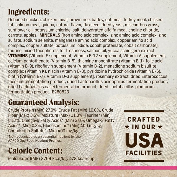 Merrick Classic Healthy Grains Small Breed Recipe Adult Dry Dog Food