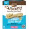 Show in main carousel: Merrick Fresh Kisses Double-Brush Mint Breath Strip Infused Small Dental Dog Treats, 36 count slide 1 of 11