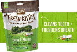 Merrick Fresh Kisses Infused with Coconut Oil & Botanicals Extra Small Dental Dog Treats, 33 count slide 2 of 8