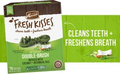Merrick Fresh Kisses Infused with Coconut Oil & Botanicals Extra Small Dental Dog Treats, 78 count slide 2 of 8