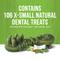 Show in main carousel: Merrick Fresh Kisses Infused with Coconut Oil & Botanicals Extra Small Dental Dog Treats, 78 count slide 4 of 11