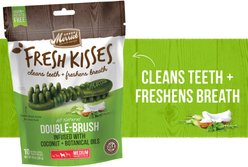 Merrick Fresh Kisses Infused with Coconut Oil & Botanicals Medium Dental Dog Treats, 10 count slide 2 of 8