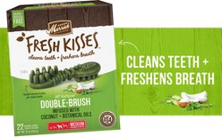 Merrick Fresh Kisses Infused with Coconut Oil & Botanicals Medium Dental Dog Treats, 22 count slide 2 of 8