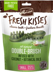 Merrick Fresh Kisses Infused with Coconut Oil & Botanicals Small Dental Dog Treats, 15 count