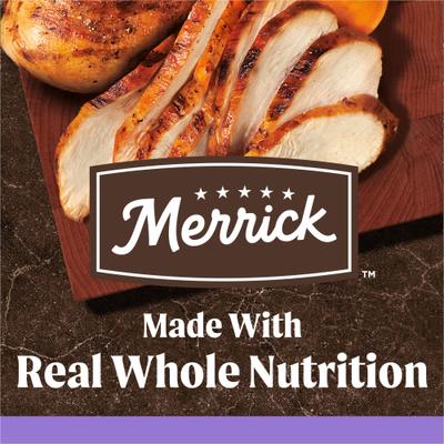 Show full view: Merrick Grain-Free Dry Puppy Food Real Chicken & Sweet Potato Recipe, 4-lb bag slide 4 of 11
