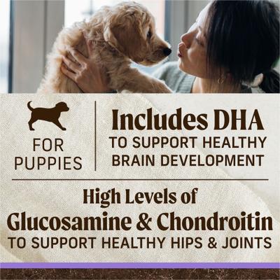 Show full view: Merrick Grain-Free Dry Puppy Food Real Chicken & Sweet Potato Recipe, 4-lb bag slide 9 of 11