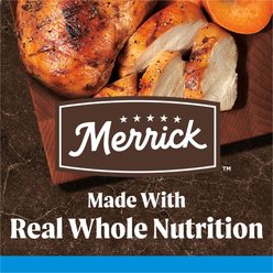 Merrick Grain-Free Large Breed Dry Dog Food Real Chicken & Sweet Potato Recipe, 22-lb bag slide 2 of 9