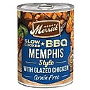Merrick Grain-Free Wet Dog Food Slow-Cooked BBQ Memphis Style with Glazed Chicken, 12.7-oz can, case of 12