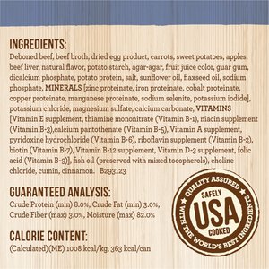 Merrick Grain-Free Wet Puppy Food Puppy Plate Beef Recipe, 12.7-oz can, case of 12