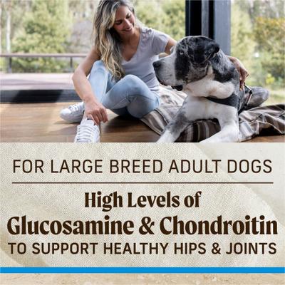 Show full view: Merrick Healthy Grains Large Breed Recipe Dry Dog Food, 30-lb bag slide 10 of 13