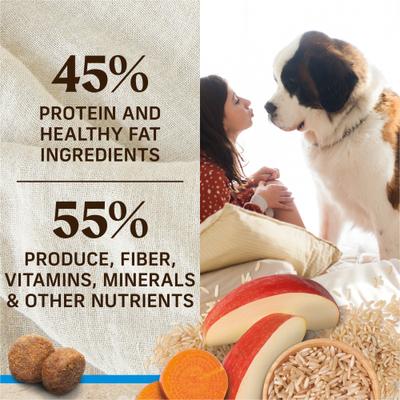 Show full view: Merrick Healthy Grains Large Breed Recipe Dry Dog Food, 30-lb bag slide 9 of 13