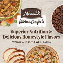 Merrick Kitchen Comforts Real Chicken & Brown Rice with Ancient Grains Premium Adult Dry Dog Food, 33-lb bag slide 2 of 9