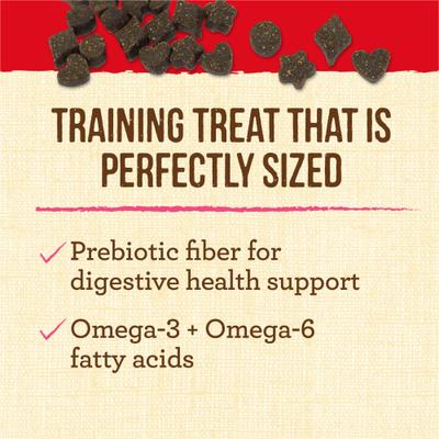 Show full view: Merrick Lil' Plates Bitty Beef Recipe Grain-Free Dog Treats, 5-oz bag slide 4 of 13