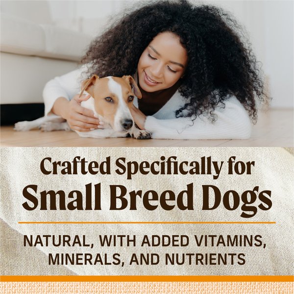 Image showcasing MERRICK Lil' Plates Grain-Free Small Breed Dry Dog Food Real Chicken ...