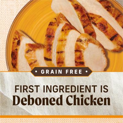 Show full view: Merrick Lil' Plates Grain-Free Small Breed Dry Dog Food Real Chicken + Sweet Potato Recipe, 20-lb bag slide 9 of 13