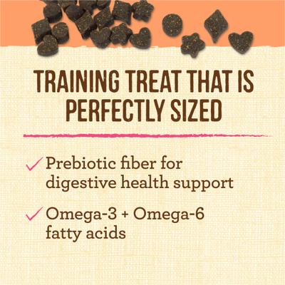 Show full view: Merrick Lil' Plates Small Salmon Recipe Grain-Free Dog Treats, 5-oz bag slide 4 of 13