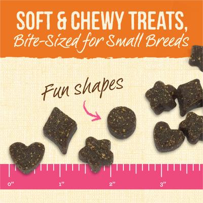 Show full view: Merrick Lil' Plates Teensy Turducken Recipe Grain-Free Dog Treats, 5-oz bag slide 9 of 13