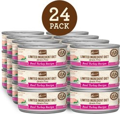 Merrick Limited Ingredient Diet Grain-Free Real Turkey Pate Recipe Canned Cat Food, 5-oz, case of 24 slide 2 of 9