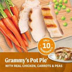 Merrick Oven Baked Grammy's Pot Pie with Real Chicken, Carrots & Peas Dog Treats, 11-oz bag slide 2 of 9