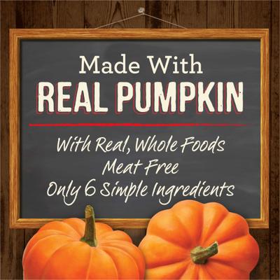 Show full view: Merrick Oven Baked Pumpkin Patch with Real Pumpkin Dog Treats, 11-oz bag slide 5 of 13