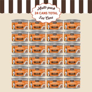 Merrick Purrfect Bistro Grain-Free Chicken Pate Canned Cat Food, 3-oz, case of 24