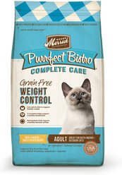 Merrick Purrfect Bistro Grain-Free Healthy Weight Recipe Dry Cat Food, 4-lb bag
