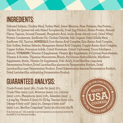 Show full view: Merrick Purrfect Bistro Grain-Free Real Salmon + Sweet Potato Recipe Adult Dry Cat Food, 24-lb bundle  slide 6 of 13