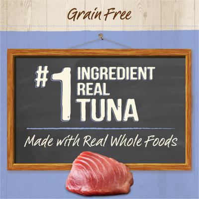 Show full view: Merrick Purrfect Bistro Grain-Free Tuna Pate Canned Cat Food, 5.5-oz, case of 24 slide 5 of 13