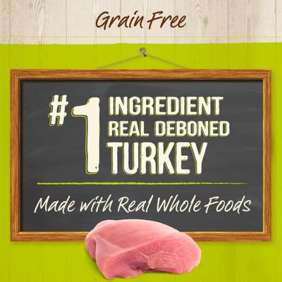 Show full view: Merrick Purrfect Bistro Grain-Free Turkey Pate Canned Cat Food, 5.5-oz, case of 24 slide 5 of 13