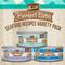 Show in main carousel: Merrick Purrfect Bistro Seafood Recipes Variety Pack Grain-Free Wet Cat Food, 5.5-oz can, case of 24 slide 3 of 13