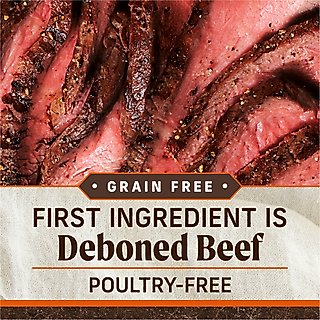 Merrick Real Texas Beef + Sweet Potato Recipe Grain-Free Chicken-Free Adult Dry Dog Food, 22-lb bag slide 4 of 9