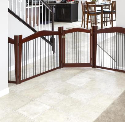 Show full view: Merry Products 2-in-1 Configurable Single Door Furniture Style Dog Crate & Gate, 39 inch slide 8 of 12