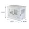 Show in main carousel: Merry Products 3-Door Furniture Style Dog Crate, White, 30 inch slide 3 of 10
