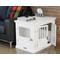 Show in main carousel: Merry Products 3-Door Furniture Style Dog Crate, White, 30 inch slide 6 of 10