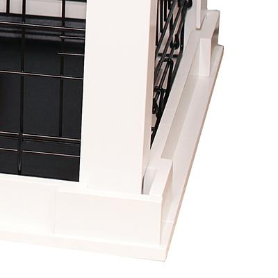 Show full view: Merry Products Double Door Furniture Style Dog Crate & End Table, 27 inch slide 6 of 12