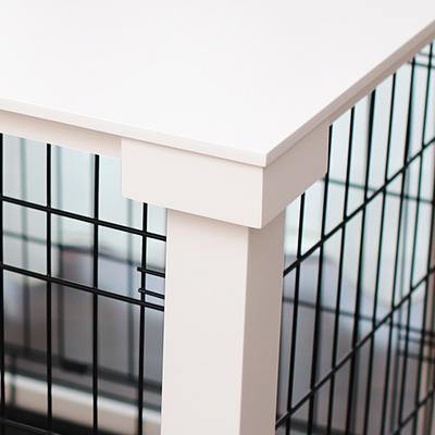 Show full view: Merry Products Double Door Furniture Style Dog Crate & End Table, 32 inch slide 7 of 11