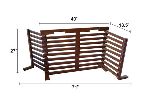Show full view: Merry Products Gate-n-Crate Folding Convertible Dog & Cat Gate, 29-in slide 2 of 8
