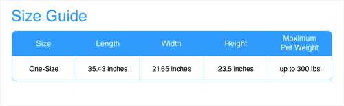 Show full view: Merry Products Slide Aside Single Door Furniture Style Dog Crate & End Table, Black, 35 inch slide 3 of 10